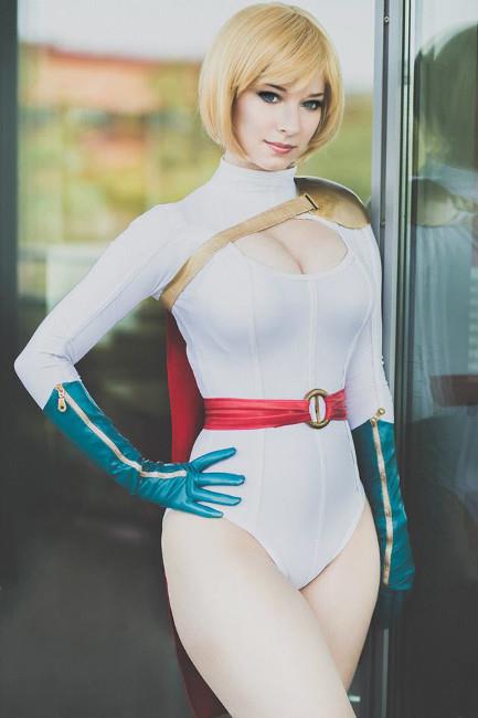 Enji Night as Powergirl