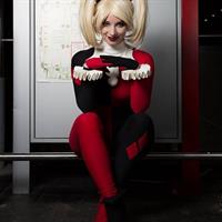 Enji Night as Harley Quinn