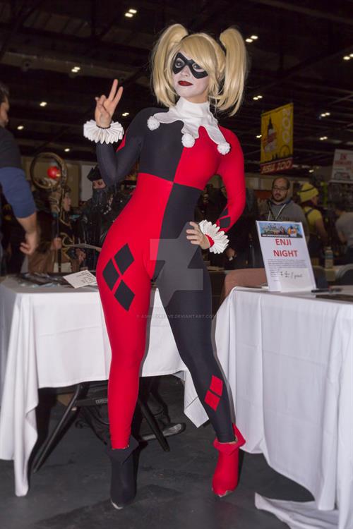 Enji Night as Harley Quinn