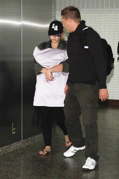 Demi Lovato  Rio de Janeiro International Airport 9/28/12 