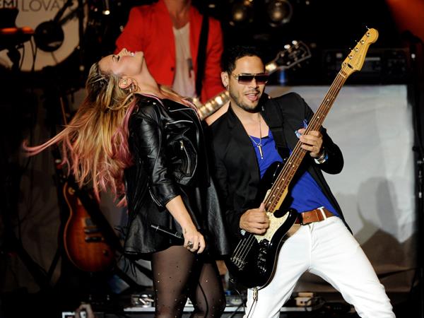 Demi Lovato - Performs LIVE at the Greek Theatre in Los Angeles (18 Jul 2012)