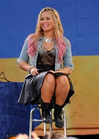 Demi Lovato -  Good Morning America  set in New York  -  6 July, 2012
