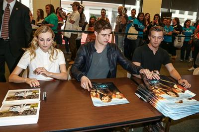 Diane Kruger Celebrate the Film Release of The Host at Barnes & Noble on March 15, 2013 