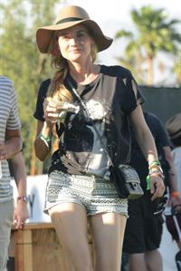 Diane Kruger attends the H&M Loves Music Coachella 2013 kick-off Event at Merv Griffin Estate in La Quinta in April 