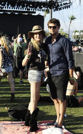 Diane Kruger attends the H&M Loves Music Coachella 2013 kick-off Event at Merv Griffin Estate in La Quinta in April 
