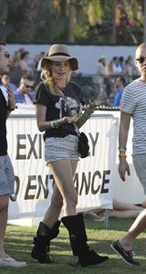 Diane Kruger attends the H&M Loves Music Coachella 2013 kick-off Event at Merv Griffin Estate in La Quinta in April 