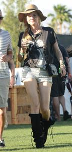 Diane Kruger attends the H&M Loves Music Coachella 2013 kick-off Event at Merv Griffin Estate in La Quinta in April 