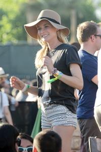 Diane Kruger attends the H&M Loves Music Coachella 2013 kick-off Event at Merv Griffin Estate in La Quinta in April 