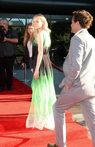 Diane Kruger arrive at the Series Premiere of F's 'The Bridge' at the DGA Theater July 8, 2013 