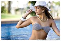 Eduarda Amorim in a bikini