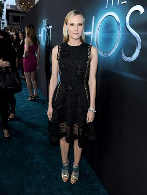 Diane Kruger Premiere of Open Road Films 'The Host' at ArcLight Cinemas Cinerama Dome in Hollywood March 19, 2013