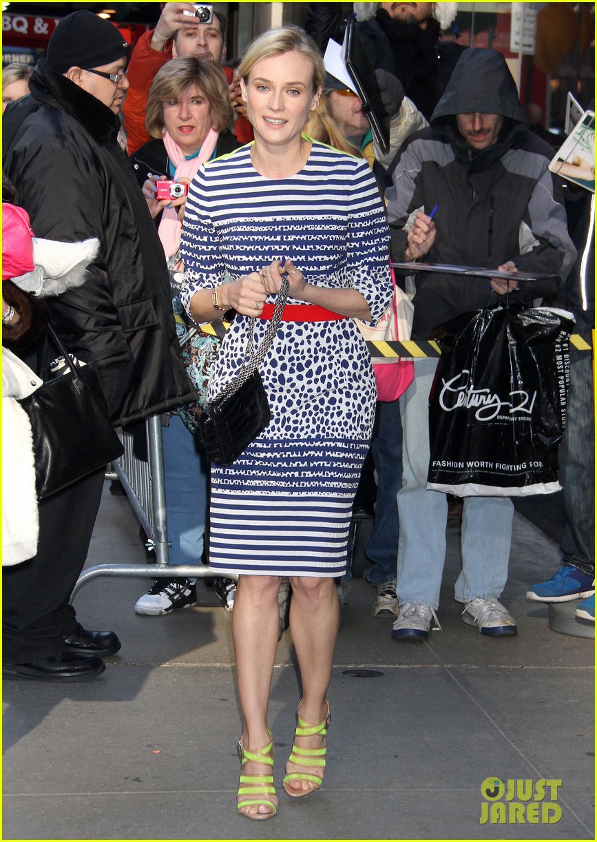 Diane Kruger at GMA studios in NYC