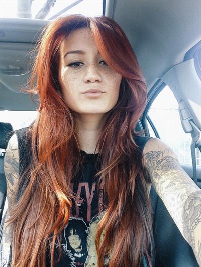 Jenah Yamamoto taking a selfie