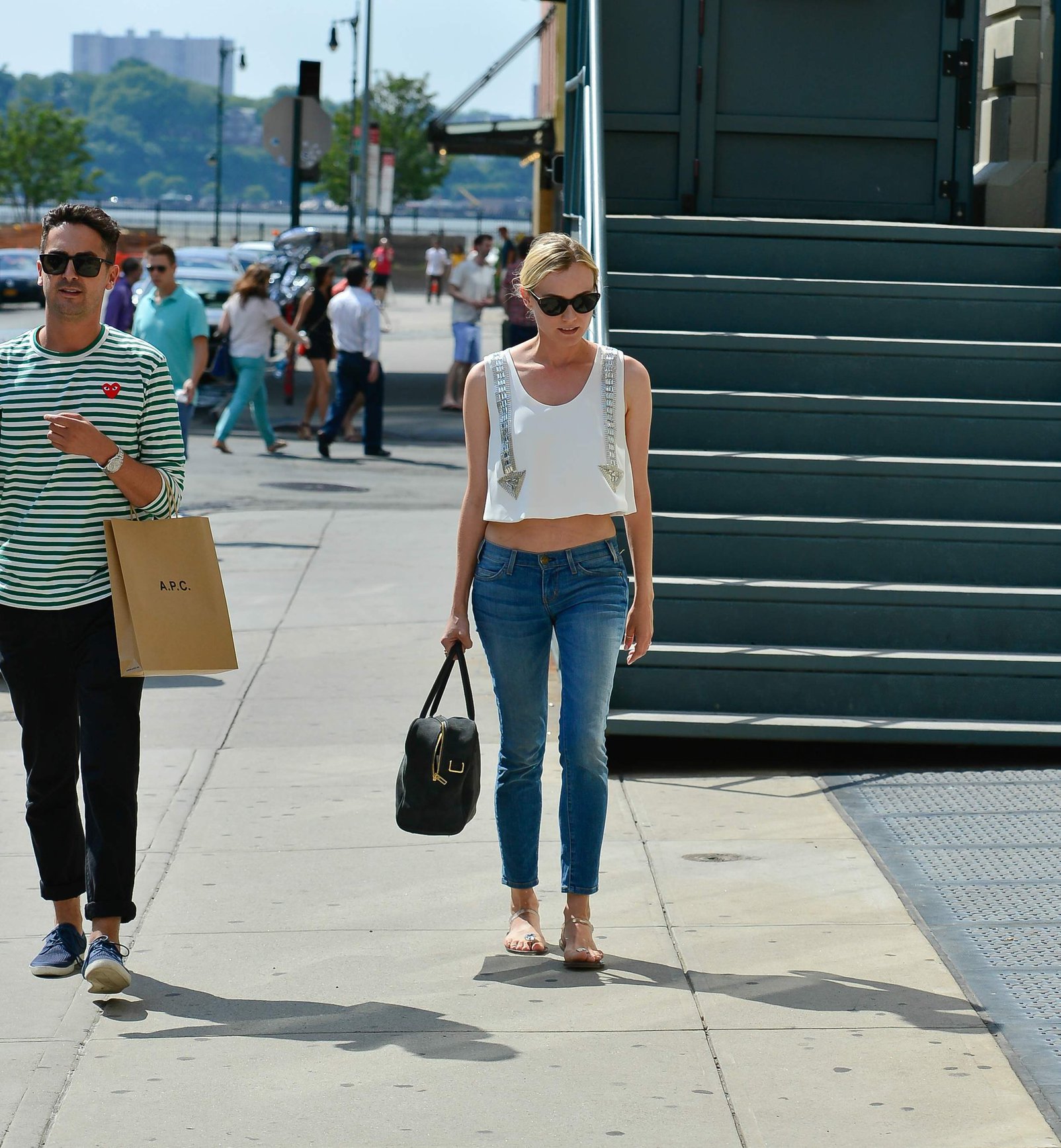 Diane Kruger Out and about in New York on June 15, 2013