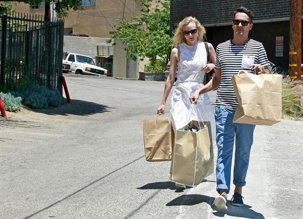 Diane Kruger Shops in West Hollywood on June 27, 2013