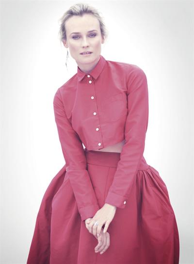 Diane Kruger: Matthew Brookes 2013 for InStyle  