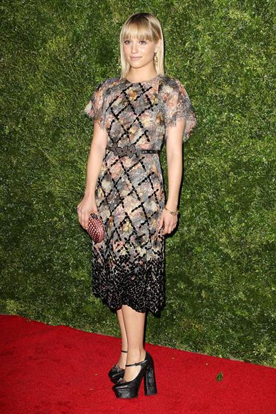 Dianna Agron HBO's In Vogue: The Editor's Eye Screening At The Met, December 4, 2012 