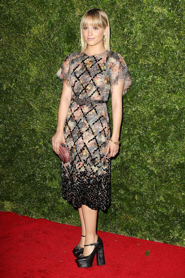 Dianna Agron HBO's In Vogue: The Editor's Eye Screening At The Met, December 4, 2012 