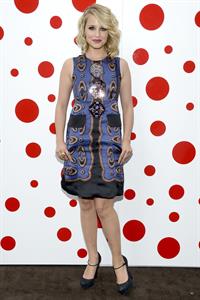 Dianna Agron - Louis Vuitton Dinner honoring Yayoi Kusama in New York - July 10, 2012