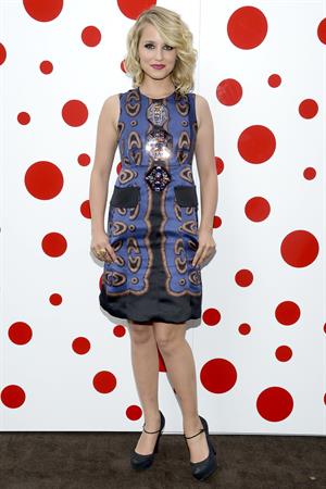 Dianna Agron - Louis Vuitton Dinner honoring Yayoi Kusama in New York - July 10, 2012