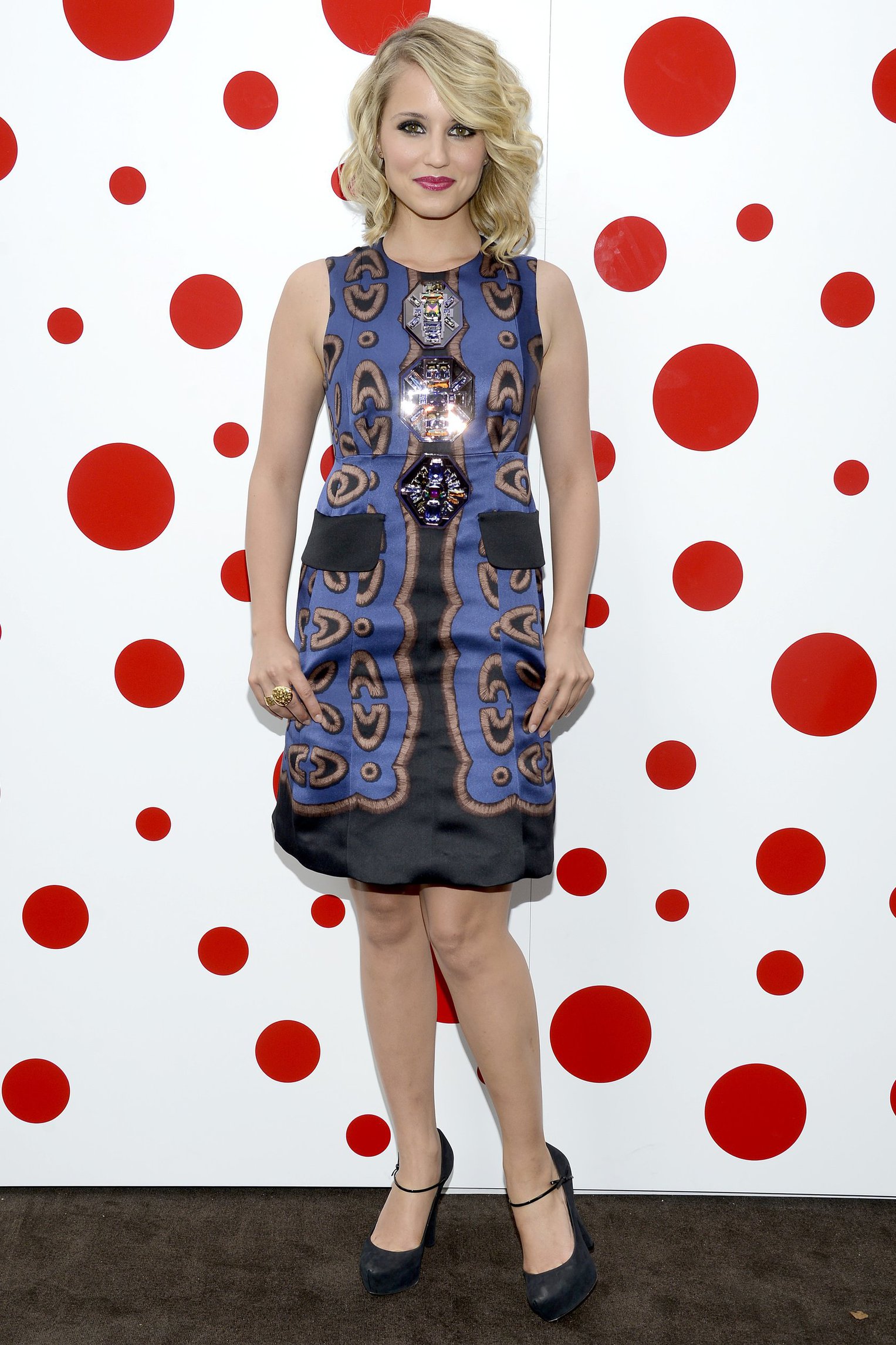 Dianna Agron - Louis Vuitton Dinner honoring Yayoi Kusama in New York - July 10, 2012