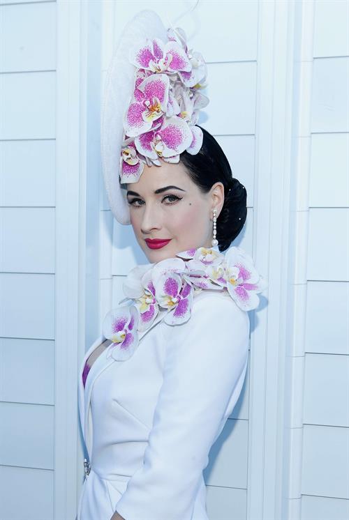 Dita Von Teese Myer Marquee Event - Melbourne Cup Day (November 5, 2013) 