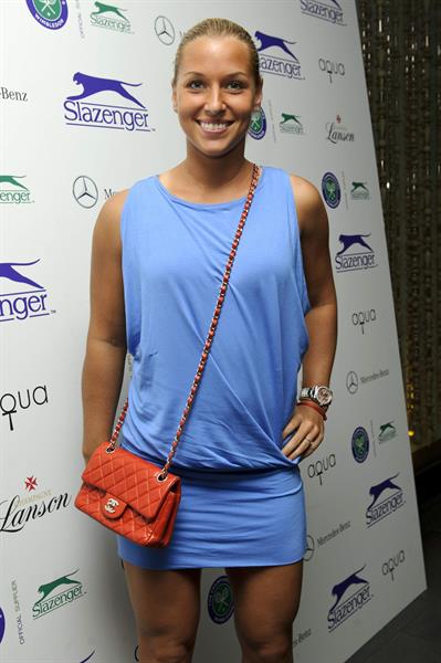 Dominika Cibulkova at The Slazenger Party 2012 in London, June 28, 2012 