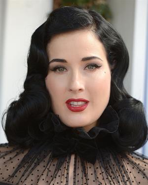Dita Von Teese - Fragrance Launch in LA 12/15/12  