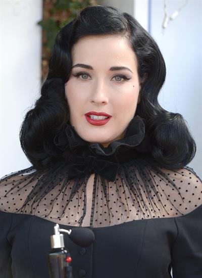 Dita Von Teese - Fragrance Launch in LA 12/15/12  