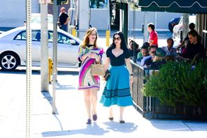 Dita von Teese Spotted on the streets of Los Angeles (November 4, 2012) 