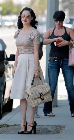 Dita Von Teese - out and about in West Hollywood (Aug. 20 2012)