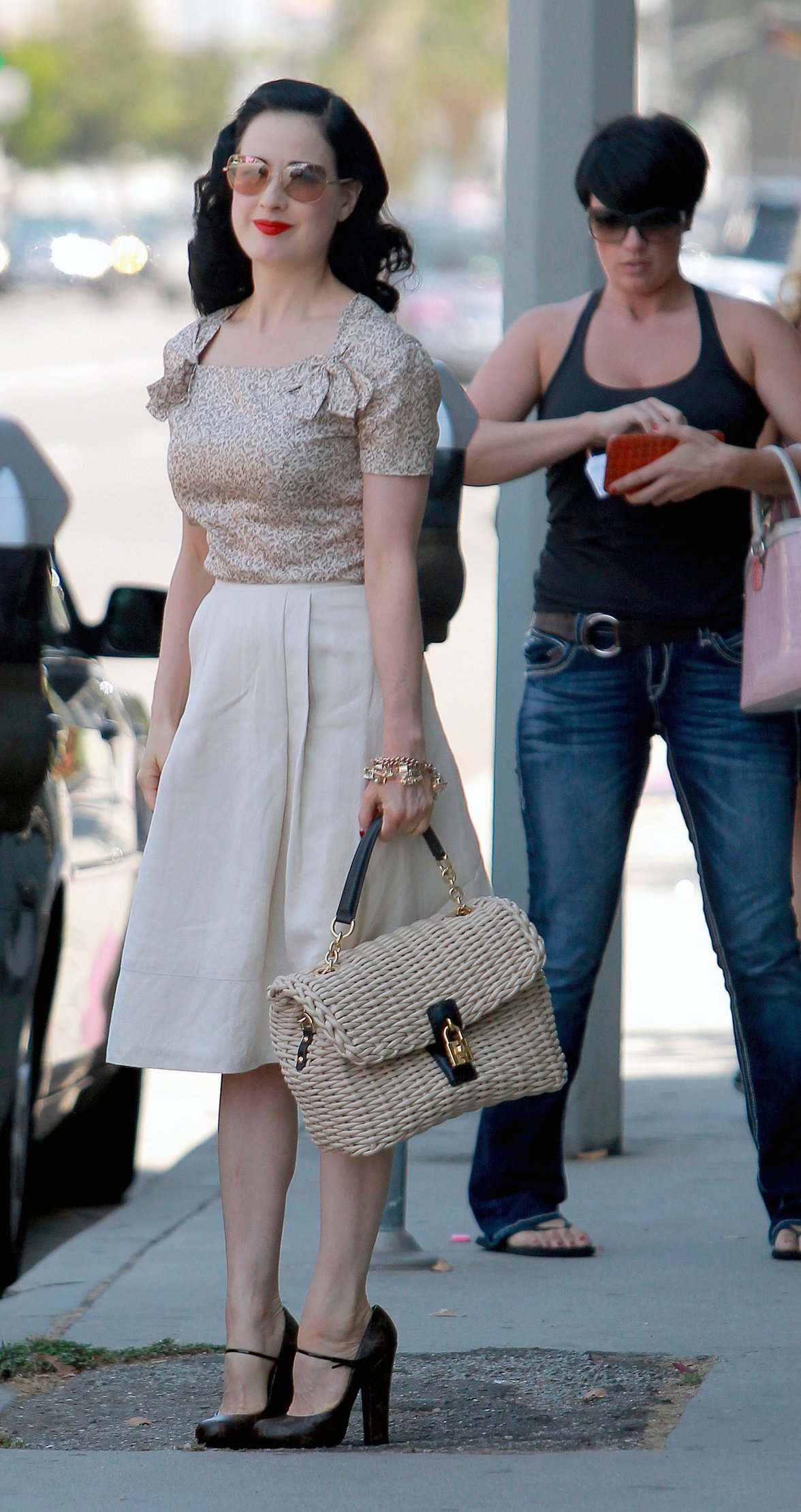 Dita Von Teese - out and about in West Hollywood (Aug. 20 2012)