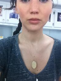 Jennifer Lawrence taking a selfie