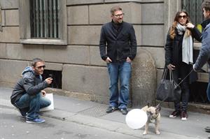 Elisabetta Canalis out and about in Milan (29.03.2013) 