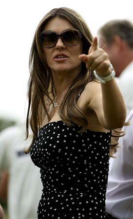 Elizabeth Hurley at Circenster Cricket Club in Cirencester- June 9, 2013 