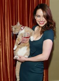 Emilia Clarke 'Breakfast At Tiffany's' Broadway press preview in NYC 2/27/13 