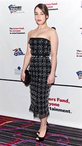 Emilia Clarke 2013 Actors Fund Gala, April 29, 2013