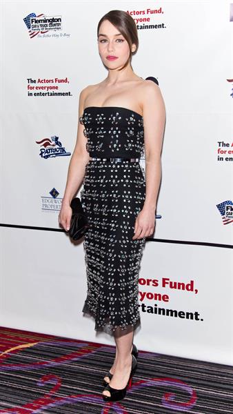 Emilia Clarke 2013 Actors Fund Gala, April 29, 2013