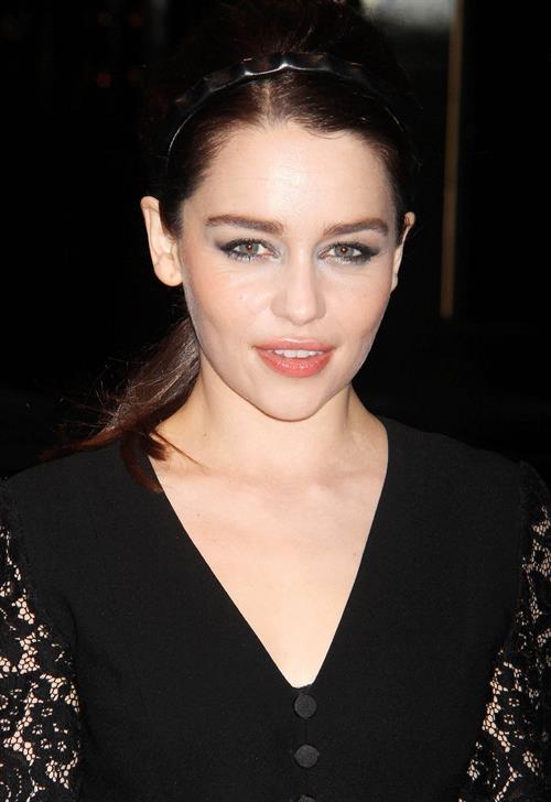 Emilia Clarke The Opening Of The 5th Avenue Flagship Boutique, May 4, 2013 