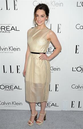 Emilia Clarke ELLE's 20th Annual Women In Hollywood Celebration - Los Angeles - October 21, 2013 