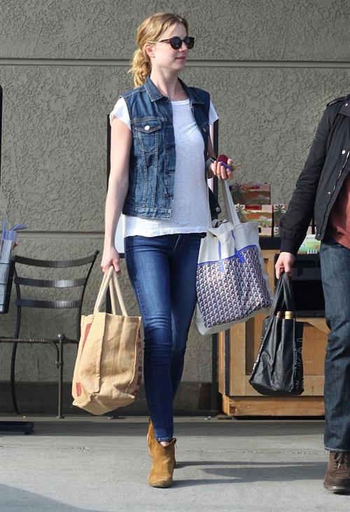 Emily VanCamp at Gelson's Market in Los Feliz 3/16/13 