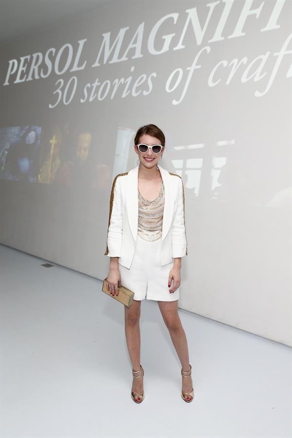 Emma Roberts Persol Magnificent Obsessions Stories Of Craftsmanship In Film - New York Jul. 10 2013 