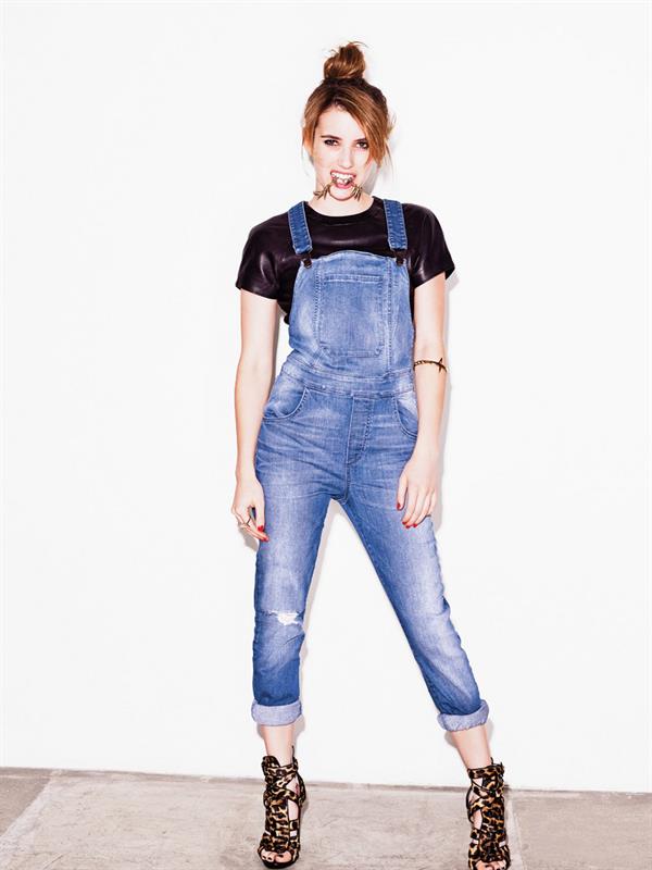 Emma Roberts 2013 Marvin Scott Jarrett Photoshoot For Nylon Magazine 