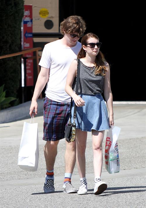 Emma Roberts - Spotted shopping at Samy's in Los Angeles (30.03.2013) 