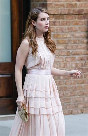 Emma Roberts Pre-Met Ball special screening of 'The Great Gatsby' in NYC 5/5/13 