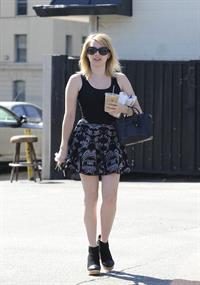 Emma Roberts - O&A in Los Angeles - August 28, 2012