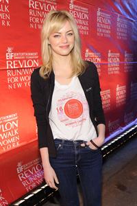 Emma Stone Revlon Run/Walk For Women in New York City - May 4, 2013 
