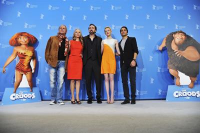 Emma Stone  'The Croods' photocall at 63rd Berlinale Int. Film Festival in Berlin 2/15/13 