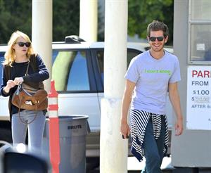 Emma Stone - Shamrock Tattoo in LA. 