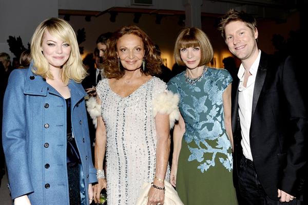Emma Stone 9th Annual CFDA/Vogue Fashion Fund Awards (November 13, 2012) 
